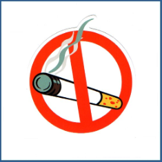 Adesivo No Smoking – Sign