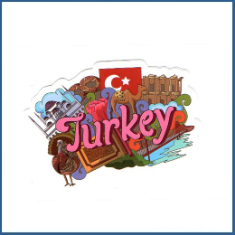 Adesivo Turquia