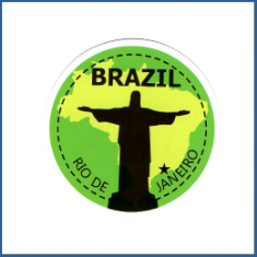 Adesivo Brazil