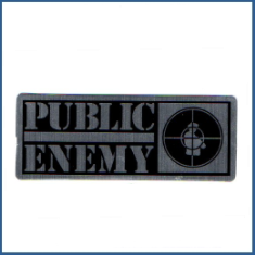 Adesivo metálico -  Public Enemy