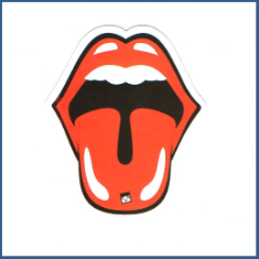 Adesivo Rolling Stones