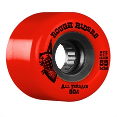 Roda Bones Rough Riders ATF 59mm 80a - Red