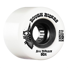 Roda Bones Rough Riders ATF 59mm 80a - White