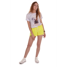 SHORTS SYNTHETIC INC. - AMARELO NEON - PP