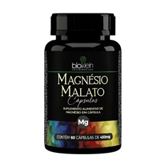Magnésio Malato 60 Cápsulas Bioklein