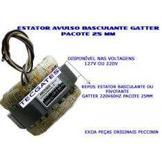 Estator Do Motor Gatter Basculante ou Pivotante Peccinin Mono - 220V