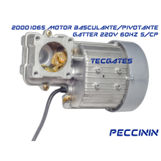 MOTOR BASCULANTE / PIVOTANTE GATTER 220V 60HZ S/CP PECCININ - 127V