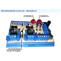 Processador Ccav-02 Duplo Para Semáforo De Liberação Verde/vermelho