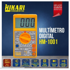 MULTIMETRO DIGITAL HIKARI HM-1001