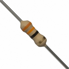 Resistor de 33R - 5% - (1/4W) - kit com 5 unidades