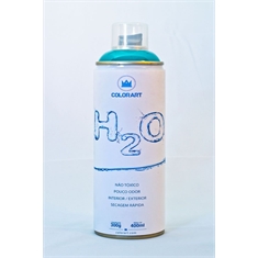 Tinta Spray Colorart H2O 400ml - Base De Agua Escolha A Cor - Preto
