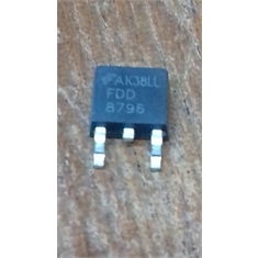 2 Peças Transistor Fdd8796 * Fdd 8796 * Original Fairchild