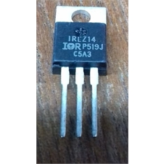 40 Peças Transistor Irlz14 / Parte Metalica Brilhante