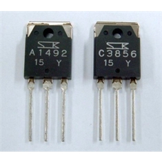 Transistor 2sa1492 + 2sc3856  O Par