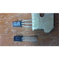 5 X Transistor 2sa1145 + 5 X 2sc2705 / Kit Com 10 Peças