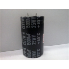 Capacitor Eletrolitico 15000 X 25v  85 Graus