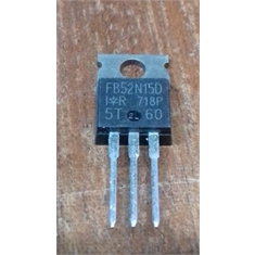 10 Peças Transistor Irfb52n15 * Fb52n15d + Carta Registrada