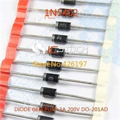 50 X Diodo 1n5402 / Kit Com 50 Peças