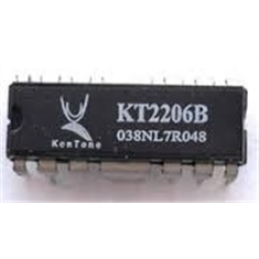6 X Circuito Integrado Ka2206b Kt2206b Kt2206 B  Ka2206 B