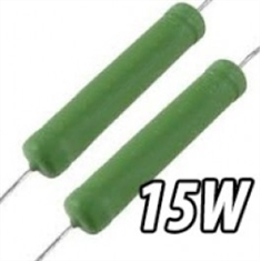 10 X Resistores 15 Watts 0r15 / Kit Com 10 Peças