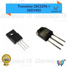 Transistor 2sc5296 + 2sd1402