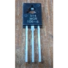 4 X Transistor Mcr106-6 / Kit Com 4 Peças