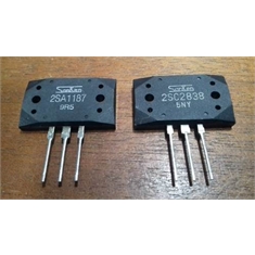 Transistor 2 X 2sa1187 + 2 X 2sc2838 Sanken