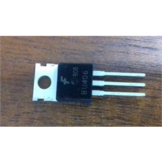 10 X Transistor Bu406 / Kit Com 10 Peças