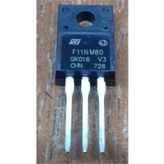 6 Peças Transistor Stf11nm80 * F11nm80 * 800v 11a Original