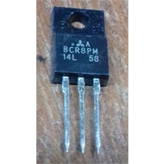 Transistor Bcr8pm * Bcr8 Pm * Isolado