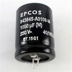 Ci Capacitor Epcos 1000 X 250v * 1000x250v Snap-in