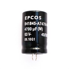 Ci Capacitor Epcos 4700 X 63v * 4700x63v Snap-in