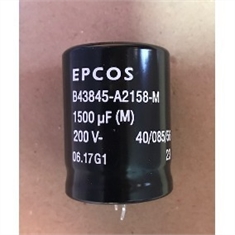 Ci Capacitor Epcos 1500 X 200v * 1500x200v Snap-in