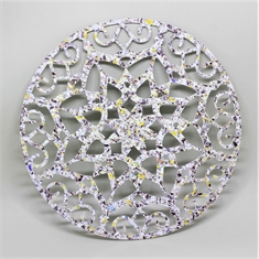 Mandala Mosaico 25x25cm Sustentável