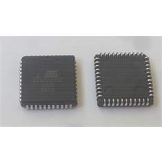 AT89S8252-24JC PLCC-44   8-bit Microcontrollers - MCU 8K Flash 24M ATMEL