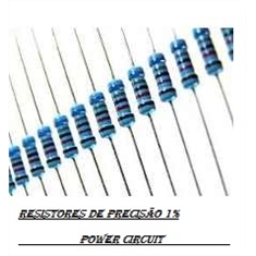 RESISTOR MINI DE PRECISAO CR12 680K 5% KIT C/100 PCS - CODIGO:8823