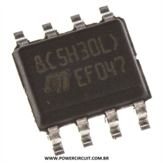TRANSISTOR MOSFET SMD  STS8C5H30L SOIC-08  ST