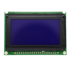 DISPLAY LCD GRAFICO 128X64MM AZUL C/ BACK WG12864B-TMI#N WINSTAR