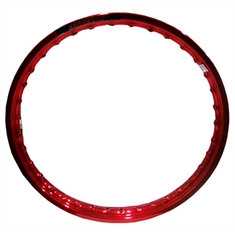 Aro Roda 1.40x17 Compatível Biz/Pop Dianteiro Alumínio (Vermelho Escuro) Fabreck