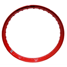 Aro Roda 1.40x17 Compatível Biz/Pop Dianteiro Alumínio (Vermelho) Fabreck