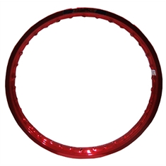 Aro Roda 1.60x18 Compatível Titan Dianteiro Alumínio (Vermelho Escuro) Fabreck