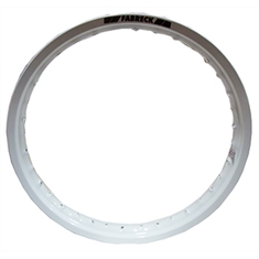 Aro Roda 1.85x18 Compatível Titan Traseiro Alumínio (Branco) Fabreck