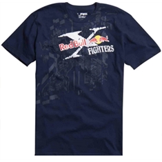 Camiseta Fox Red Bull Double X ( Azul Marinho)