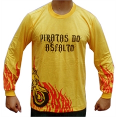 Camiseta Piratas Asfalto Manga Longa MotoMoura Racing