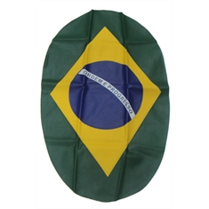 Capa Banco Compatível NXR-150 Bros 09 Bandeira Brasil Proter Capas