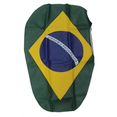 Capa Banco Compatível Titan Fan 09 Bandeira Brasil Proter Capas