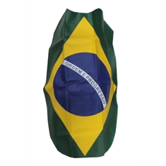 Capa Banco Compatível YBR-125 Factor Bandeira Brasil Proter Capas