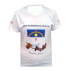 Camiseta Pernambuco Baby Look Motomoura Racing