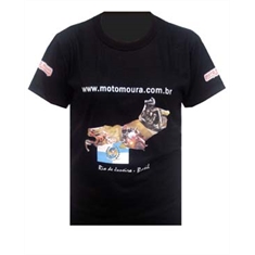 Camiseta Rio de Janeiro Baby Look Motomoura Racing