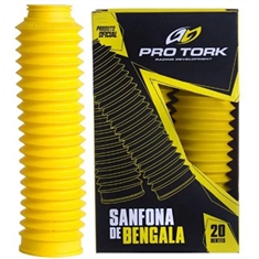 Sanfona Bengala 20 Dentes Compatível NXR-125/150 Bros (Amarelo) Tork